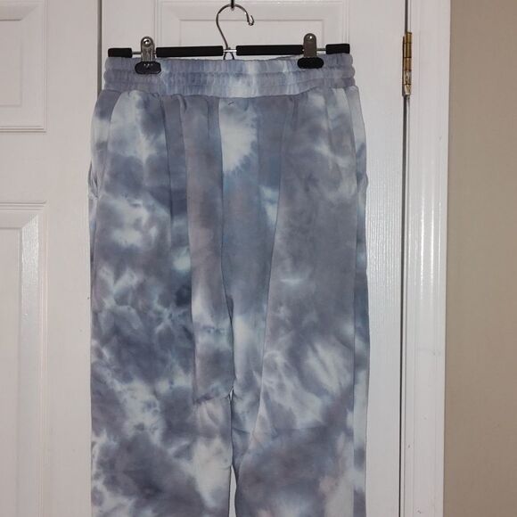 Rue 21 bluish gray tie dye sweatpants Sz L - Picture 6 of 7